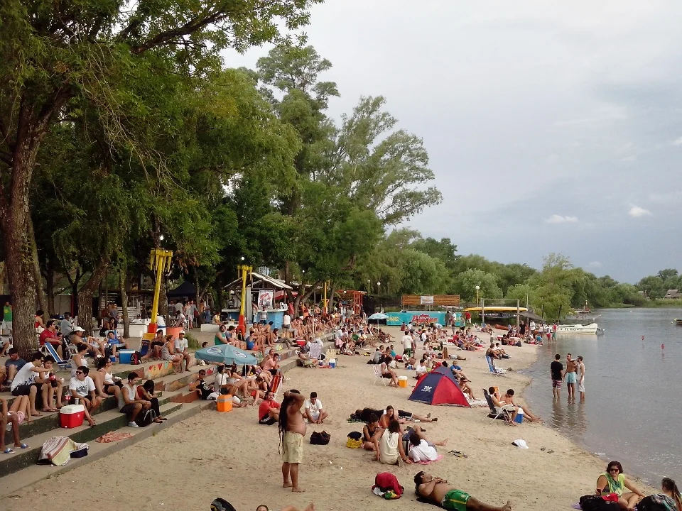 Papaya Beach en el Parque Unzué Chico de Gualeguaychú