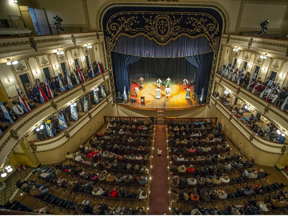 Interior del Teatro Gualeguaychú